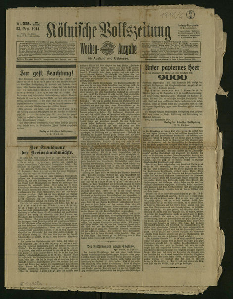 Kölnische Volkszeitung